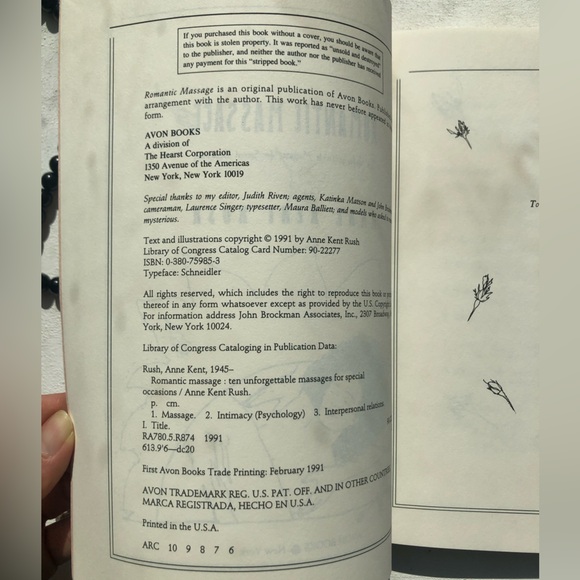 Romantic Massage: Ten Unforgettable Massages for Special Occasions, Anne K. Rush - Picture 15 of 17